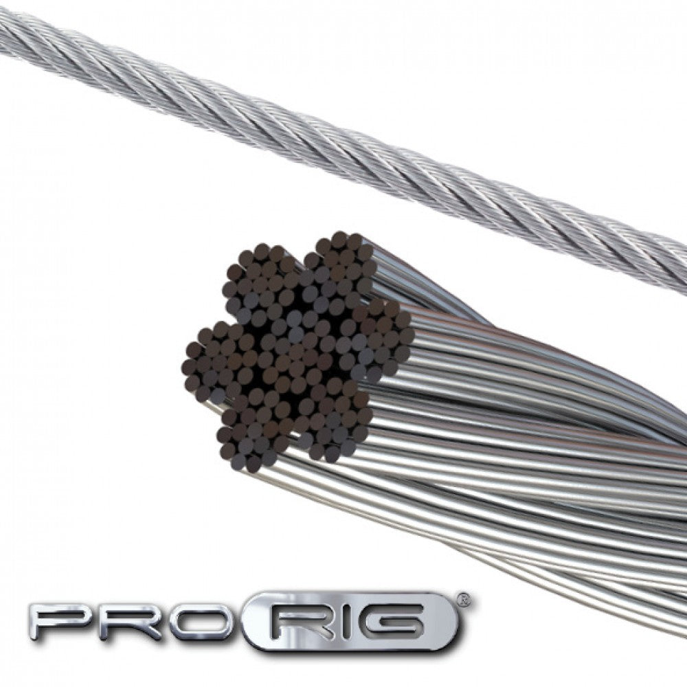 7x19 Inch Wire Rope Wire Rope 7x19 Stainless Steel ProRig – Shade Sails Australia