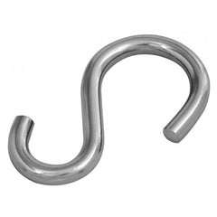 S Hook 3mm Stainless Steel